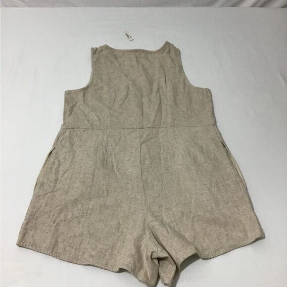 Madewell V-Neck Button-Down Romper New Size 12 - Picture 14 of 16